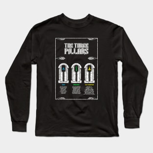 The Three Pillars Long Sleeve T-Shirt